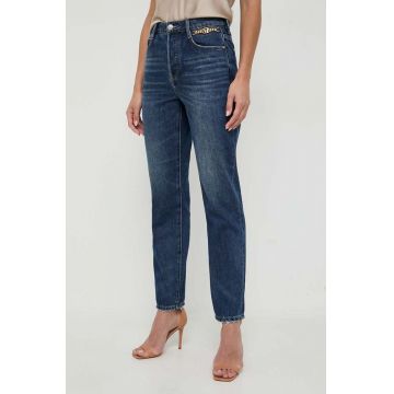 Miss Sixty jeans din amestec de casmir high waist