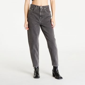 Blugi Tommy Jeans Mom Jean Ultra High Rise Tapered Denim Black