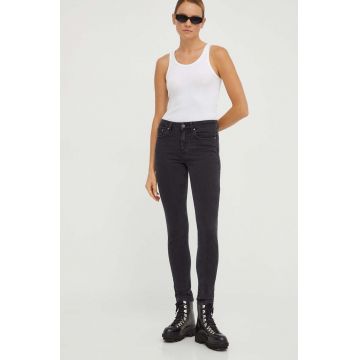 Won Hundred jeansi femei, culoarea negru