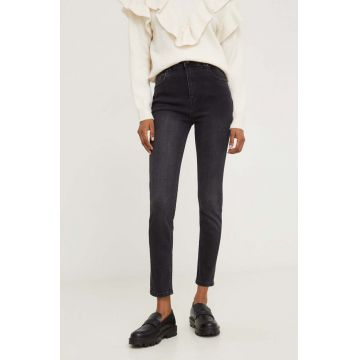 Answear Lab jeansi femei, culoarea negru