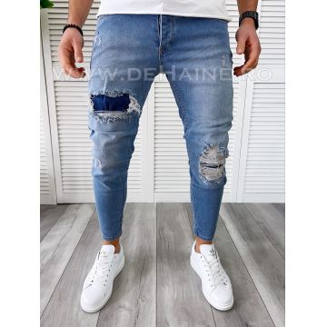 Blugi barbati conici albastri B6160 O5-1.2