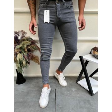 Blugi barbati conici gri 12300 H5-3
