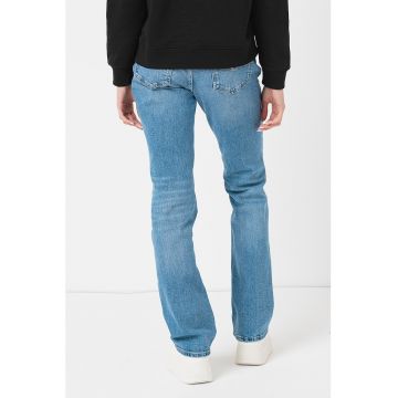 Blugi bootcut cu talie medie Maddie