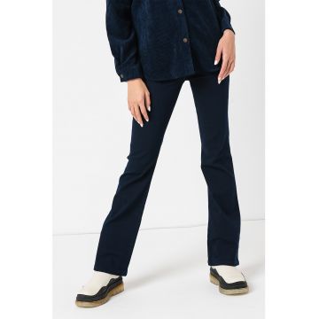 Blugi bootcut cu talie medie Tulga