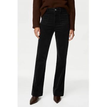 Blugi bootcut din amestec de lyocell