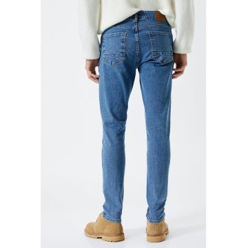 Blugi skinny cu 5 buznare