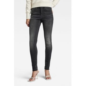 Blugi skinny cu talie inalta