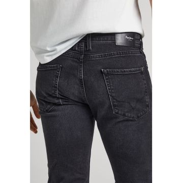 Blugi skinny cu talie medie