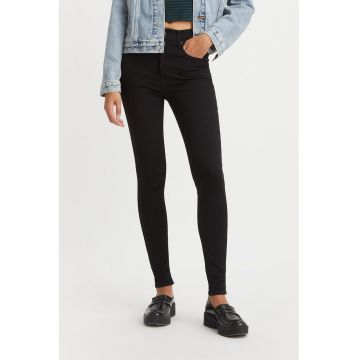 Blugi super skinny cu talie inalta Mile