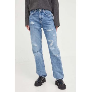 Karl Lagerfeld Jeans jeansi femei high waist