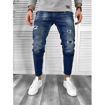 Blugi barbati conici albastri 1530 P20-6.3