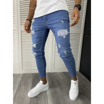 Blugi barbati conici albastri 2622 B14-5.3