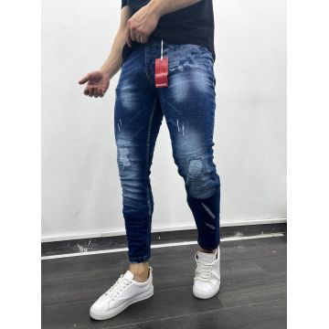 Blugi barbati conici albastri 343 P20-5.3