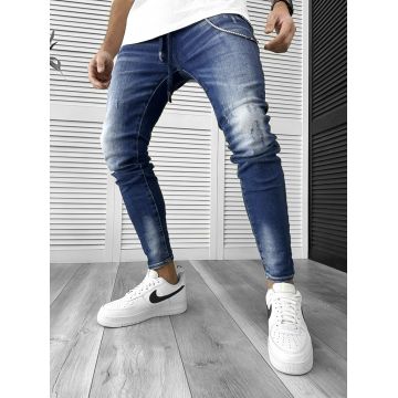 Blugi barbati conici albastri 5811 M3-4.1