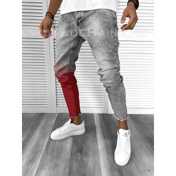 Blugi barbati conici gri B9663 O3-2.2
