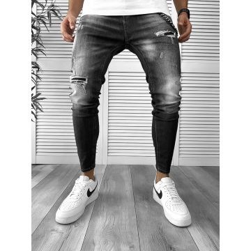 Blugi barbati conici negri 5801 M3-4.2