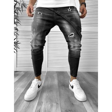 Blugi barbati conici negri 5803 B15-4.2