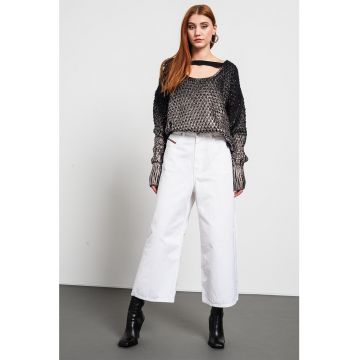Blugi crop ampli D-Luite
