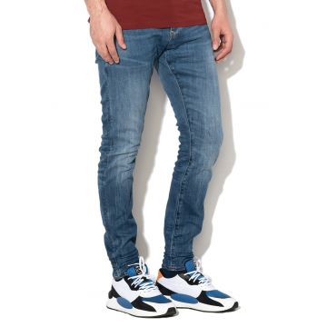 Blugi skinny cu aspect decolorat Revend