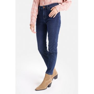 Blugi slim fit cu 5 buzunare Carla