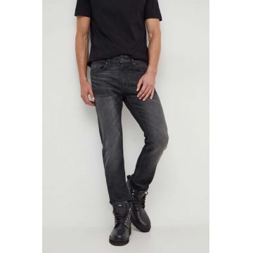 BOSS Orange jeans bărbați, culoarea negru 50506699