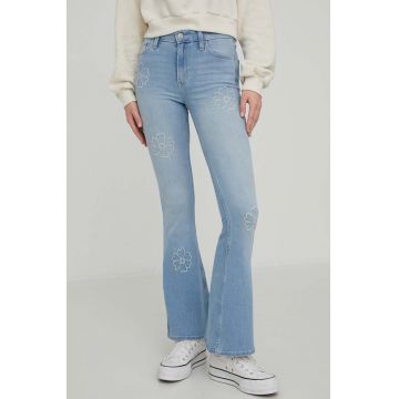 Hollister Co. jeansi femei high waist