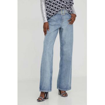 Karl Lagerfeld Jeans jeansi femei high waist