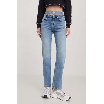 Karl Lagerfeld Jeans jeansi femei high waist