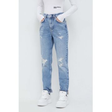 Karl Lagerfeld Jeans jeansi femei high waist