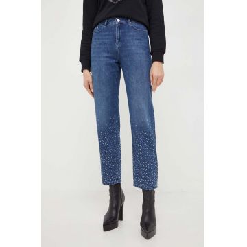 Karl Lagerfeld jeansi femei high waist