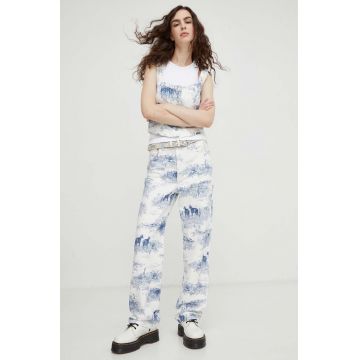 Levi's jeansi RIBCAGE STRAIGHT ANKLE femei high waist
