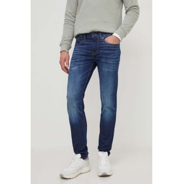 Pepe Jeans jeansi barbati, culoarea albastru marin