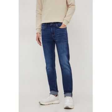 Pepe Jeans jeansi barbati, culoarea albastru marin