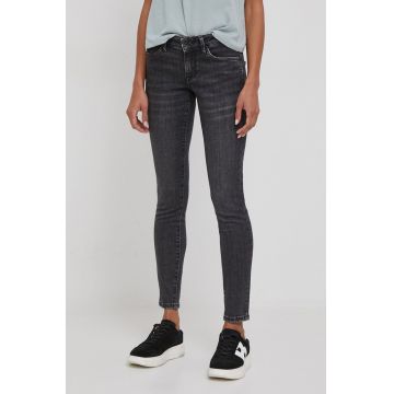 Pepe Jeans jeansi femei, culoarea gri