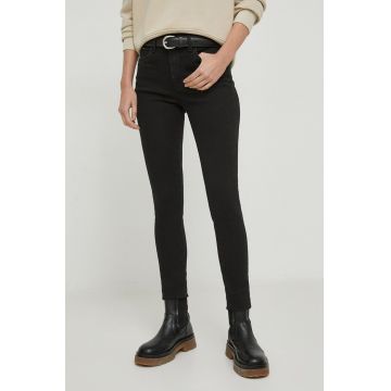 Pepe Jeans jeansi femei, culoarea negru