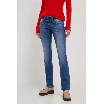 Pepe Jeans jeansi femei high waist