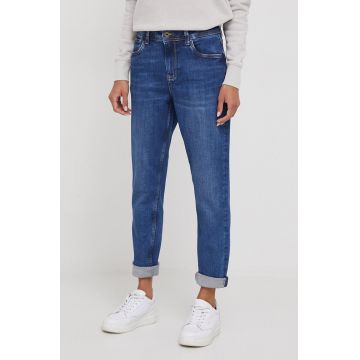 Pepe Jeans jeansi Taper femei high waist