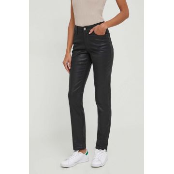 Sisley jeansi femei, culoarea negru