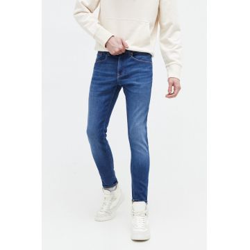 Tommy Jeans jeansi barbati, culoarea albastru marin