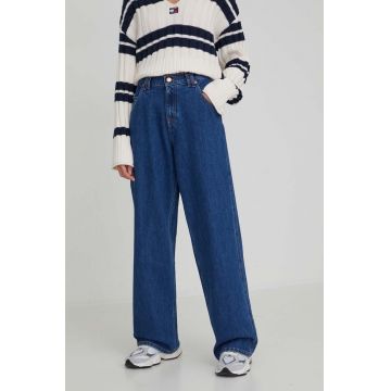 Tommy Jeans jeans femei, talie înaltă