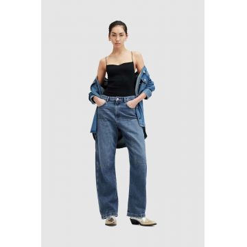 AllSaints jeansi MIA CARPENTER femei high waist