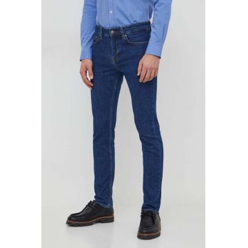 Boss Orange jeansi Delaware barbati, culoarea albastru marin
