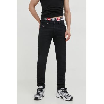 Diesel jeans bărbați, culoarea negru A03558.0KIAJ