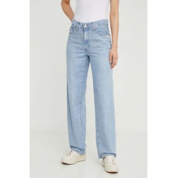 Levi's jeansi BAGGY DAD femei medium waist