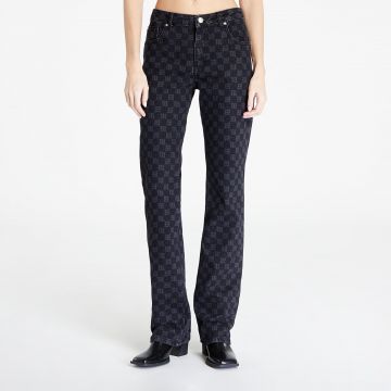 Blugi MISBHV Denim Monogram Trousers Jeans Black Denim