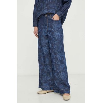 Weekend Max Mara jeansi femei high waist