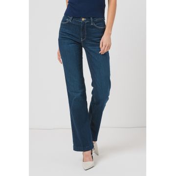 Blugi bootcut cu talie medie Sexy