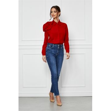 Blugi Sara albastri skinny Blugi Sara albastri skinny