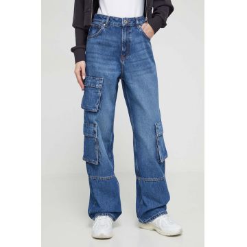 Hugo Blue jeansi femei high waist