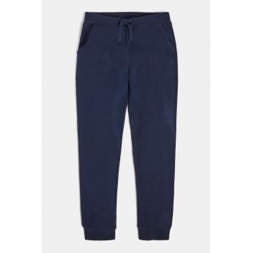 Pantaloni de trening de bumbac talie ajustabila